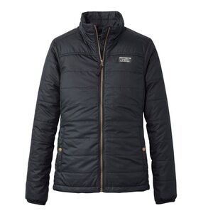 LL Bean Women's Mountain Classic Puffer Jacket in Black